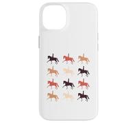 Custodia per iPhone 14 Plus Design con cavallo da dressage