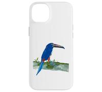 Custodia per iPhone 14 Plus Design uccellino blu tucano per ornitologo