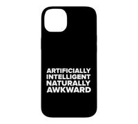 Custodia per iPhone 14 Plus Detto divertente artificialmente intelligente imbarazzante