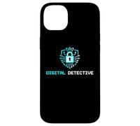 Custodia per iPhone 14 Plus Digital Detective Cybersecurity IT Specialist Analista Tech