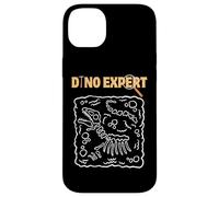 Custodia per iPhone 14 Plus Dino Expert Future Paleontologist Dinosaur Fossil Bones Kids
