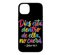Custodia per iPhone 14 Plus Dios Esta Dentro De Ella No Caera Cristianos Fede religiosa