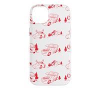 Custodia per iPhone 14 Plus Disney and Pixar's Cars Radiator Springs Christmas Pattern