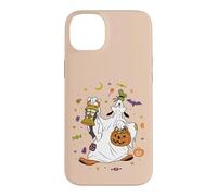 Custodia per iPhone 14 Plus Disney Goofy Halloween Ghost Trick-or-Treat Icons