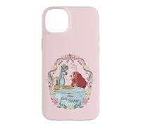 Custodia per iPhone 14 Plus Disney Lady and the Tramp Valentine's Day Spaghetti Kiss
