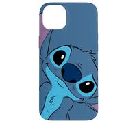 Custodia per iPhone 14 Plus Disney Lilo and Stitch Cute Stitch Face Slate Gray