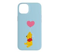 Custodia per iPhone 14 Plus Disney Winnie the Pooh Valentine's Day Heart Balloon