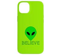 Custodia per iPhone 14 Plus DIVERTENTE ALIENO PICCOLO UOMO VERDE CREDERE