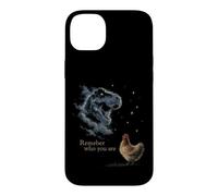 Custodia per iPhone 14 Plus Divertente antenato di pollo T-Rex Ricorda chi sei