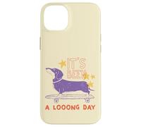 Custodia per iPhone 14 Plus Divertente Citazione Cane Skateboard Dopo Una LUNGA Giornata