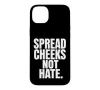 Custodia per iPhone 14 Plus Divertente detto diffondere guance non odiare sarcastico