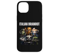 Custodia per iPhone 14 Plus Divertente italiano Brainrot Meme Warrior Team Birthday Crew Kids