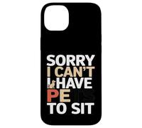 Custodia per iPhone 14 Plus Divertente Sorry I Can't I Have Pets To Sit Pet Sitter