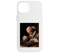 Custodia per iPhone 14 Plus DJ Mozart - Classical Music Meets Turntable | Funny DJ Music