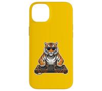 Custodia per iPhone 14 Plus DJ Tiger Indossare Occhiali Da Sole - Urban Streetwear Dance Music