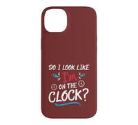 Custodia per iPhone 14 Plus Do I Look Like I'm On The Clock Funny Workplace Humor