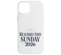 Custodia per iPhone 14 Plus Domenica della Resurrezione 2026 Croce Cristiana Grafico