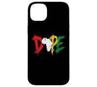 Custodia per iPhone 14 Plus Dope Africa Map Pan African Colors Juneteenth