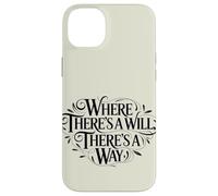 Custodia per iPhone 14 Plus Dove c'è una volontà, c'è un proverbio che dà potere