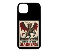 Custodia per iPhone 14 Plus Drago Nato nel Barrens Heavymetal Mitico