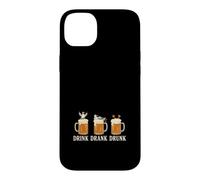 Custodia per iPhone 14 Plus Drink Drink Drunk Beer Gavian Beach Humor