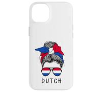 Custodia per iPhone 14 Plus Dutch Girl Dutch Heritage Netherlands Flag