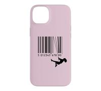 Custodia per iPhone 14 Plus ean code girl altalena out of the box extra LOL nero