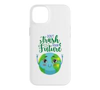 Custodia per iPhone 14 Plus Earth Day Don't Trash Your Future Uomo Donna Ragazzo Ragazza Bambino