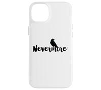 Custodia per iPhone 14 Plus Edgar Alan Poe Mai più Raven Mai più