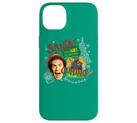 Custodia per iPhone 14 Plus Elf Movie Santa's Coming