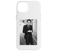 Custodia per iPhone 14 Plus Elvis Costello Guardando la foto dell'era dei detective 1977