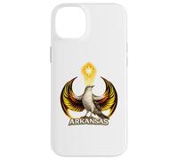 Custodia per iPhone 14 Plus Emblema della resistenza del tordo dell'Arkansas