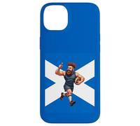 Custodia per iPhone 14 Plus Eroe scozzese del rugby