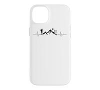 Custodia per iPhone 14 Plus escursioni montagne alpi ECG battito cardiaco all'aperto bou