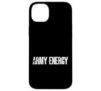 Custodia per iPhone 14 Plus Esercito Energia Stile Militare Mentalità Tipografia Grafica