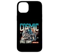 Custodia per iPhone 14 Plus Fantascienza Cosmic Space Corps Alien Warrior Battalion