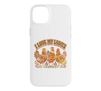 Custodia per iPhone 14 Plus Farming I love My Ladies Funny Chicken Lovers