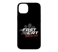 Custodia per iPhone 14 Plus Fast Cat Dog scatena la velocità sport