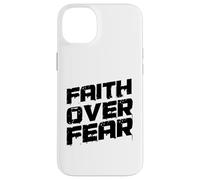 Custodia per iPhone 14 Plus Fede sulla paura preghiera cristiana in versi biblici