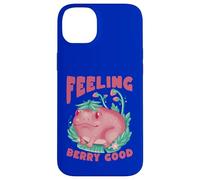 Custodia per iPhone 14 Plus Feeling Berry Good - Simpatica rana alla fragola