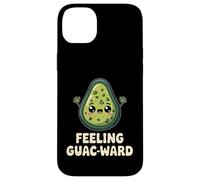 Custodia per iPhone 14 Plus Feeling Guac-ward Awkward Guacamole Puns -