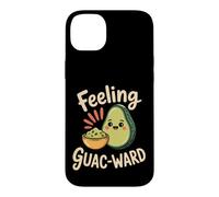 Custodia per iPhone 14 Plus Feeling Guac-ward Awkward Guacamole Puns |-