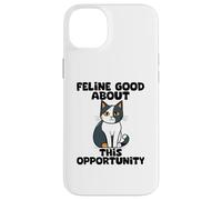 Custodia per iPhone 14 Plus Felino, buon amante dei gatti in cerca di lavoro