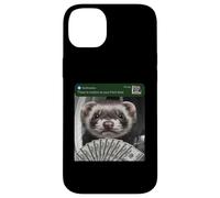 Custodia per iPhone 14 Plus Ferret C'è movimento alla tua porta di casa sciocco