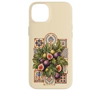 Custodia per iPhone 14 Plus Fichi Greci Piastrelle Mosaico Mediterraneo Antico