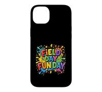 Custodia per iPhone 14 Plus Field Day Fun Day Insegnanti Studenti Spruzzi d'acqua colorati