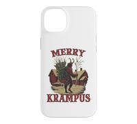 Custodia per iPhone 14 Plus Figura leggendaria Krampus | Maschera Krampus Run Perchten |