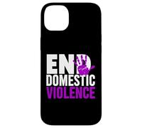 Custodia per iPhone 14 Plus Fine Domestic Violence T-Shirt - Consapevolezza della violenza domestica