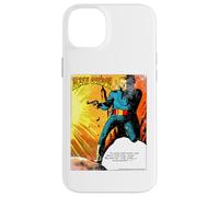 Custodia per iPhone 14 Plus Flash Gordon Ray Pistola Blast Retrò Fumetto