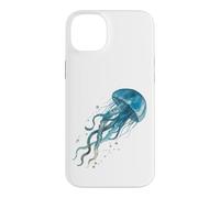 Custodia per iPhone 14 Plus Flusso delle meduse dell'oceano